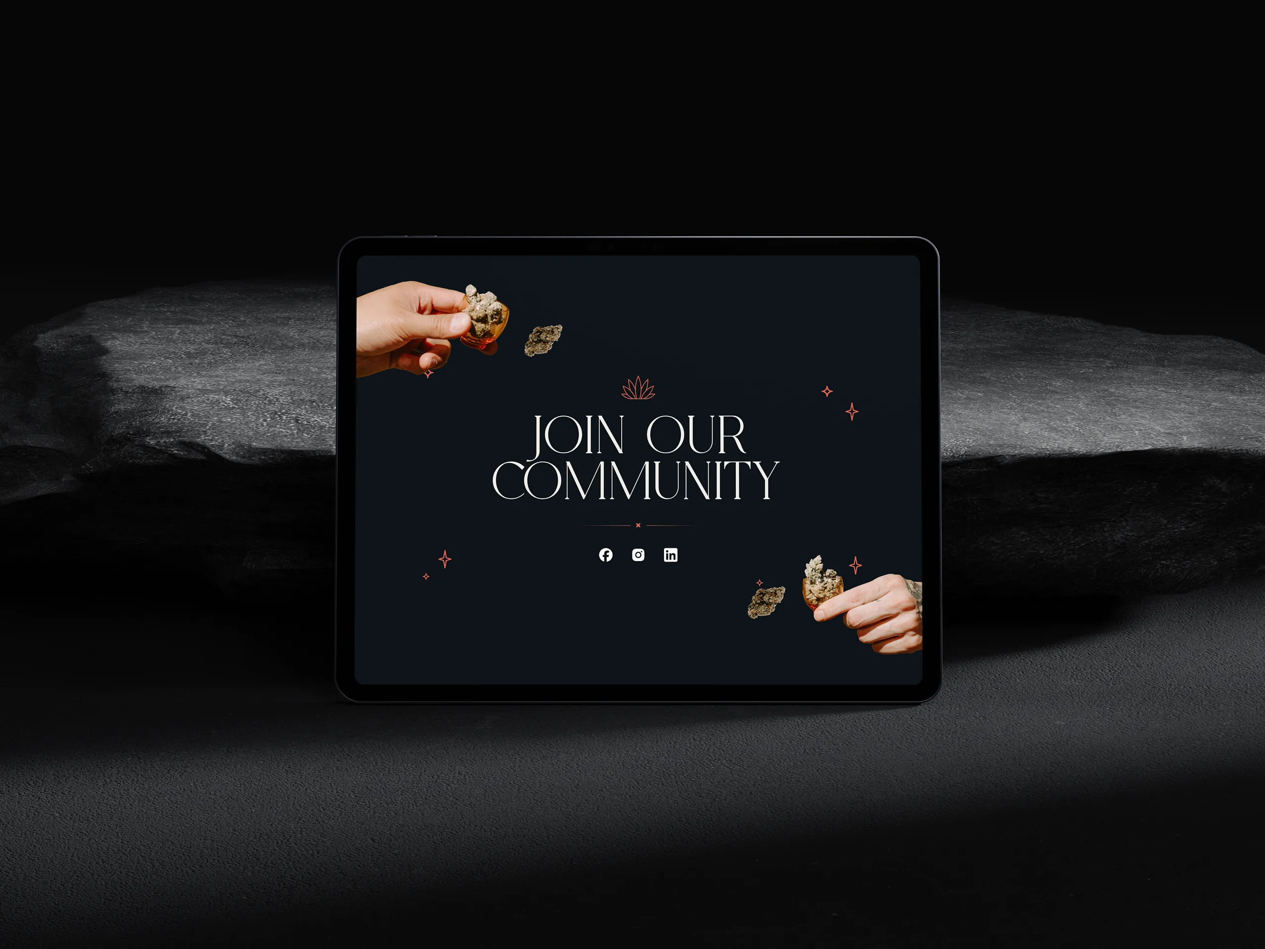 Product story — supporting frame